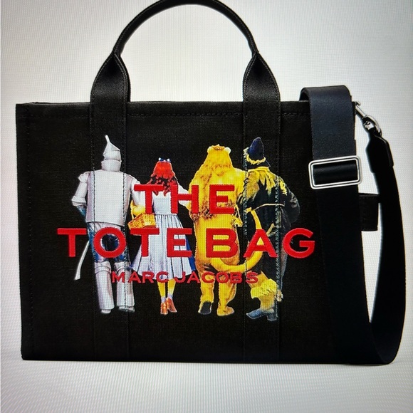 👠 MARC JACOBS X WIZARD OF OZ THE FRIENDS OF DORTHY CANVAS MEDIUM TOTE BAG  👠NWT👠 - Picture 9 of 16